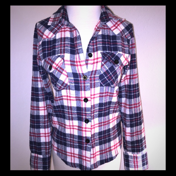 Plaid button up - Picture 1 of 1